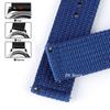 Nylon Canvas Quick Release Watch Band 20mm 22mm Replacement Watch Straps for Military Woven Fabric Wrist Band Ribbed Bracelet