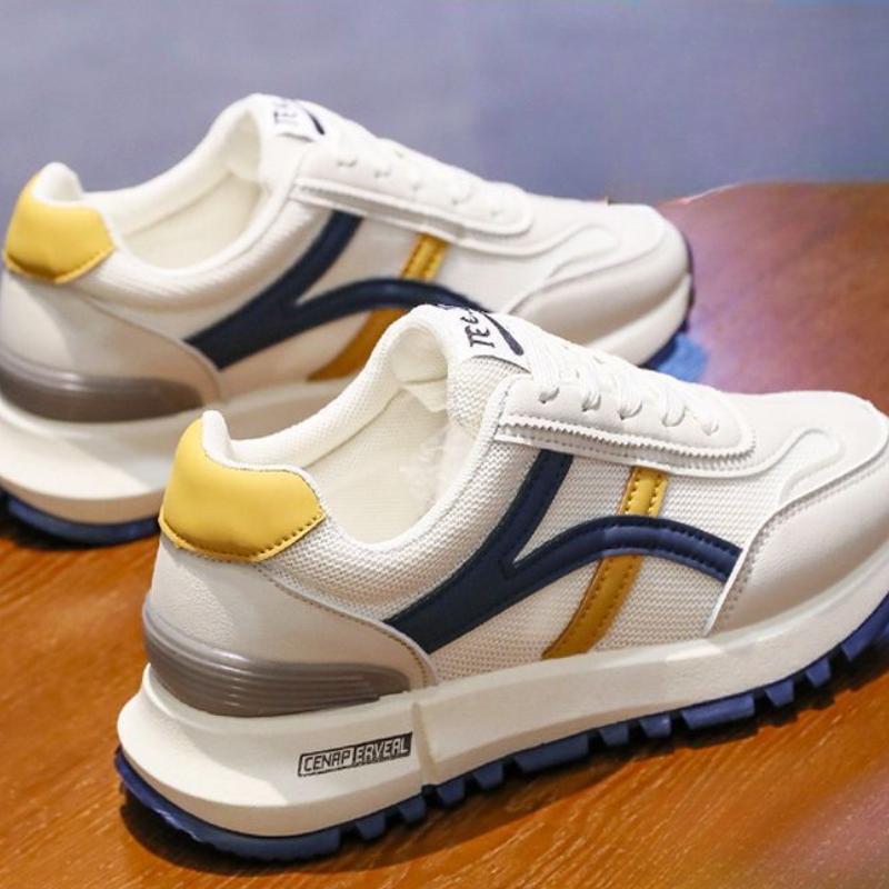 Spring New Fashionable Sports Shoes Breathable and Comfortable Soft Bottom Lightweight Women's Casual Vulcanized Shoes