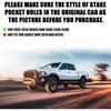 JERBOR 2Pack Silicone Pickup Trucks BedRail Stake Pocket Covers for Dodge Ram 1500 2500 3500 2009-2018 Truck Bed Rail Stake Pocket Plugs