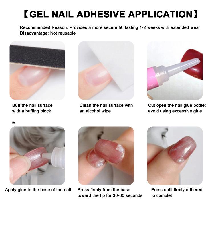 Handgefertigte Luxus-Press-on-Nägel Lang Mandel Französische Spitze Glitzernde Falsche Nägel 3D Strass Designs Acrylnägel Wiederverwendbare Klebenägel für Damen