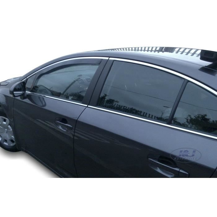 J&J AUTOMOTIVE | Heko Deflecteurs d'air Déflecteurs de Vent Pour Toyota Avensis 2009-2017