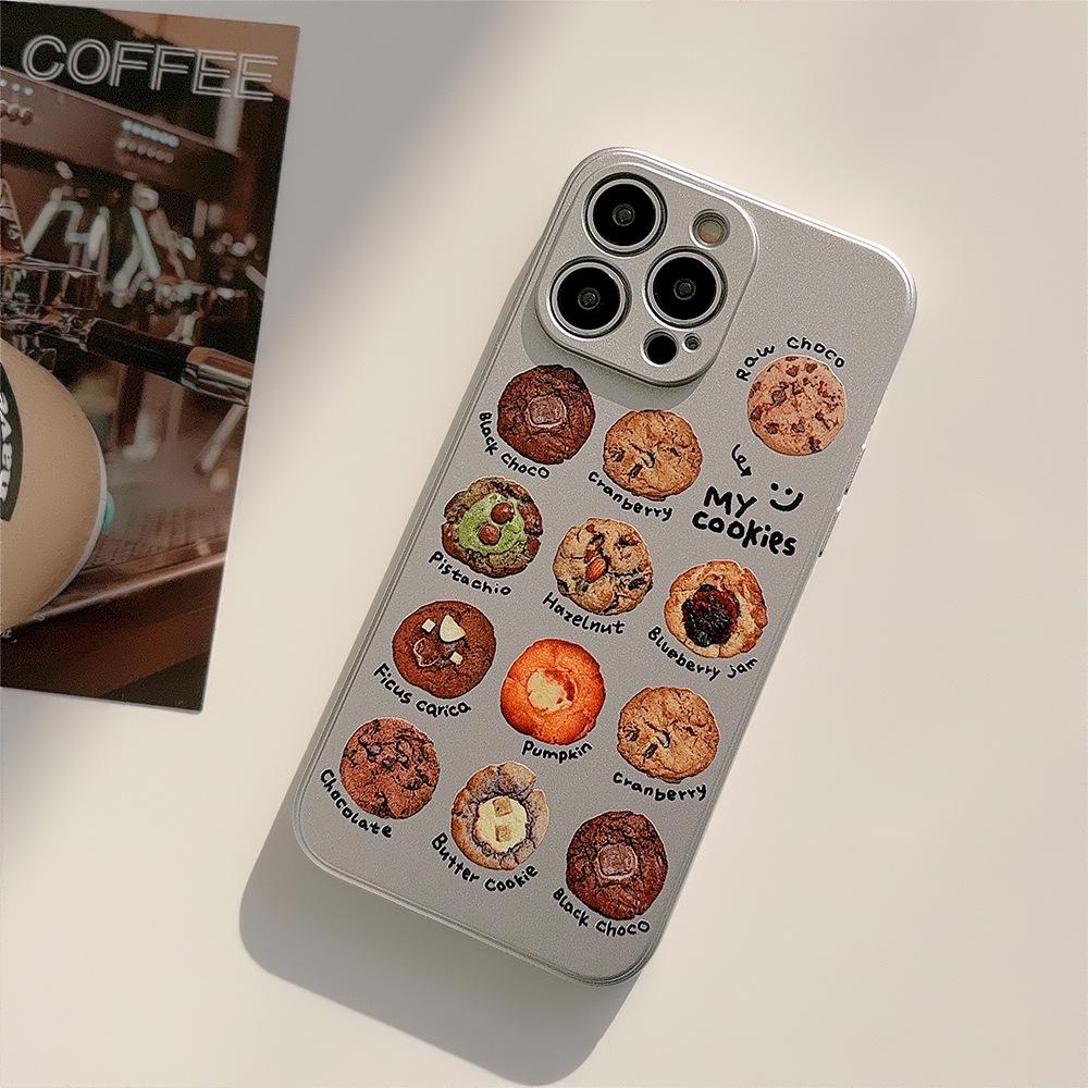 Galvanisieren Geeignet für Iphone15 Leckere Kekse 14promax Apple 16 Handyhülle 12 Trend 11 Persönlichkeit XR Silikon