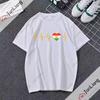 Blusa Kurdistan Donna Psichedelica Retro 2025 Maglietta Divertente Stampa Grafica Top Retro Comodo Harajuku Estetica Abbigliamento