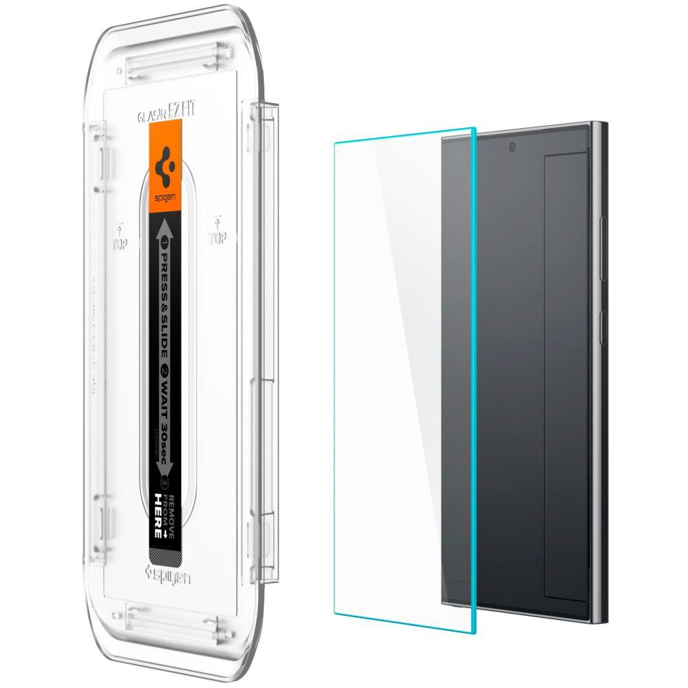 Szkło Hartowane Spigen Glas.tr Ez Fit 2-Pack Galaxy S24 Ultra Clear
