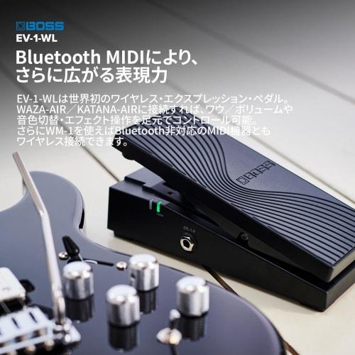 BOSS EV-1-WL Wireless Expression Pedal with Bluetooth and MIDI Control for WAZA-AIR and KATANA-AIR