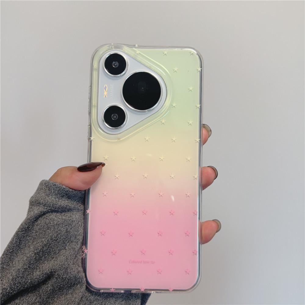 

Gradient Color Smudge Star Drop-proof Phone Case for Huawei Mate 80 Pro/Pura 70 Pro/Mate 60 Pro Huawei Mate 80 Pro+