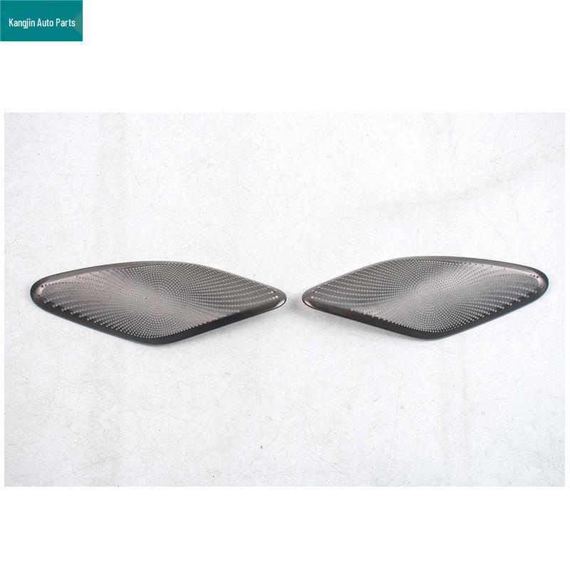 Stainless Steel Black Titanium Triangle Speaker Covers for BAIC ARCFOX Alpha T1 Interior Modification