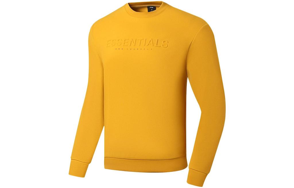Men's Sweatshirt Li-Ning Li Ning Fitness Series Sweatshirt Men's Yellow