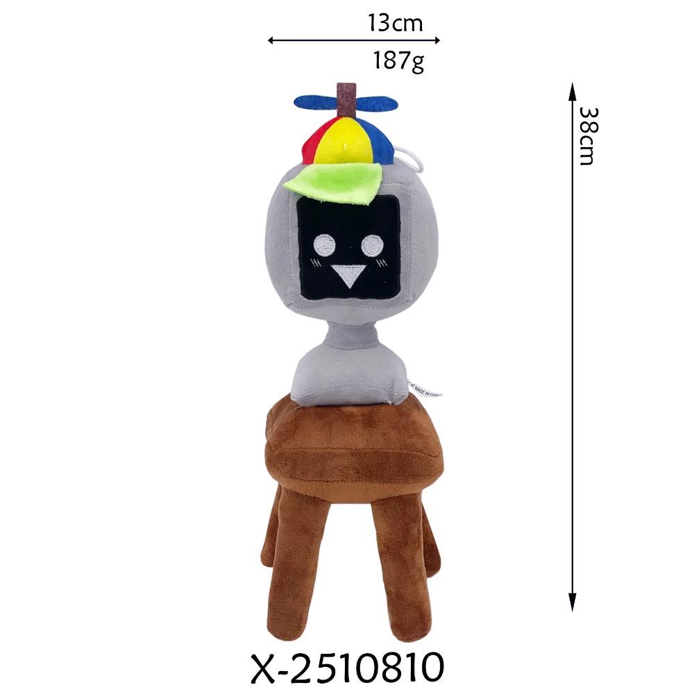 2025 Nové plyšové hračky Sprunki Měkká rytmická krabička Plyšové panenky Plněné herní zboží Plyšáci pro děti Narozeninové vánoční dárky