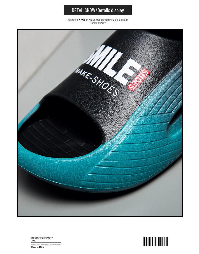 Męskie sportowe klapki outdoorowe antypoślizgowe 2025 - Letnie obuwie do wody i na plażę z jednym paskiem, komfort jak kupa.