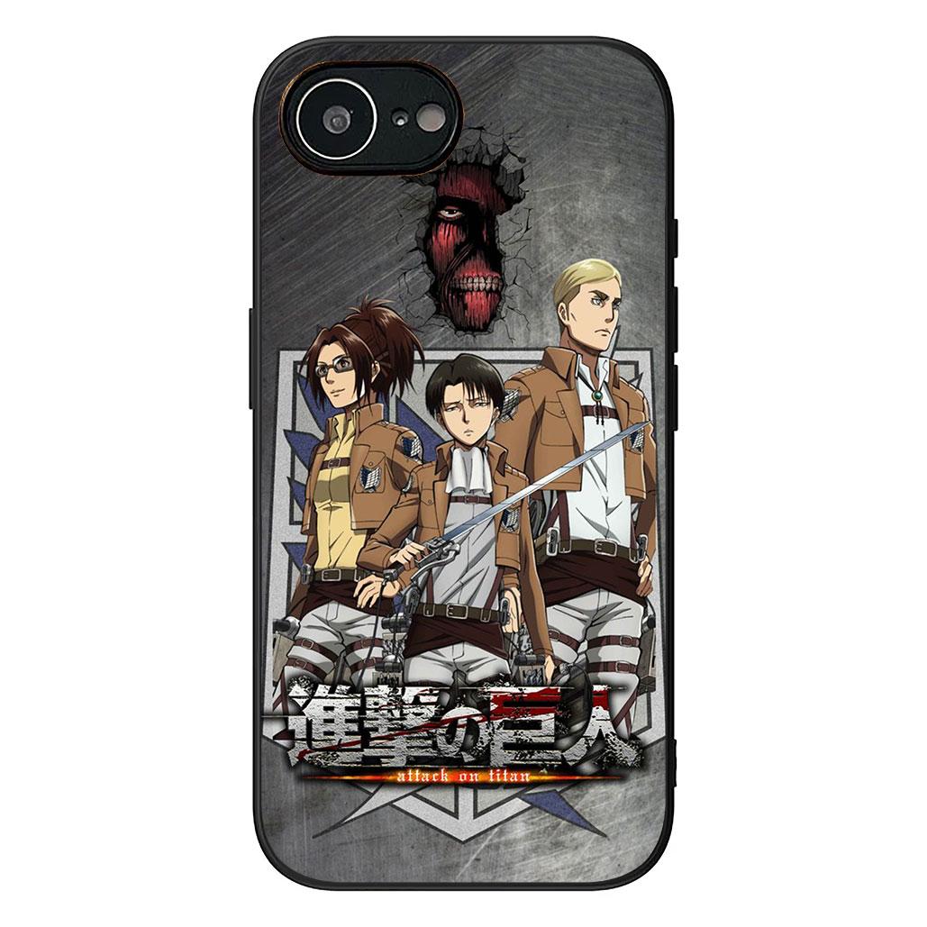 

Eren Jaeger Levi Attack on titan Phone Cover for Xiaomi Poco C85 C65 C75 X7 X6 M6 M8 F7 F8 Ultra F6 Pro 4G 5G Protective Case Poco x7 pro