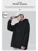 Unisex Oversized Solid Color Hooded Sweatshirt - Long Sleeve Pullover with Pocket