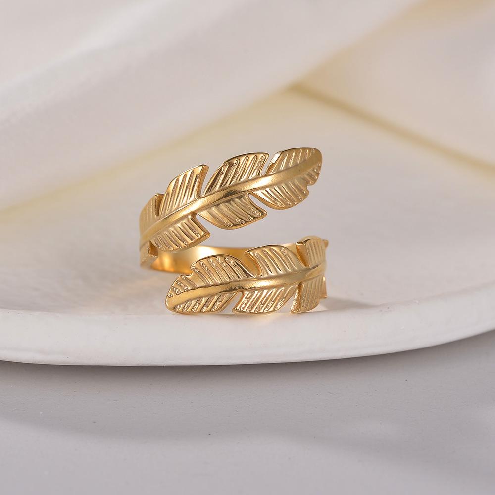 Adjustable Non-Fade Electroplated Couple's Ring