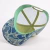 Trucker Hats With Logo Embroidery Printing 5 Panel Camo Trucker Cap  Pre-curved Brim Print Mesh Hat