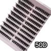 30P40P Hot Melt Multi-Haired False Eyelashes Segmented Self-Grafting Dense Natural Stage Flat False Eyelashes Soft Hair