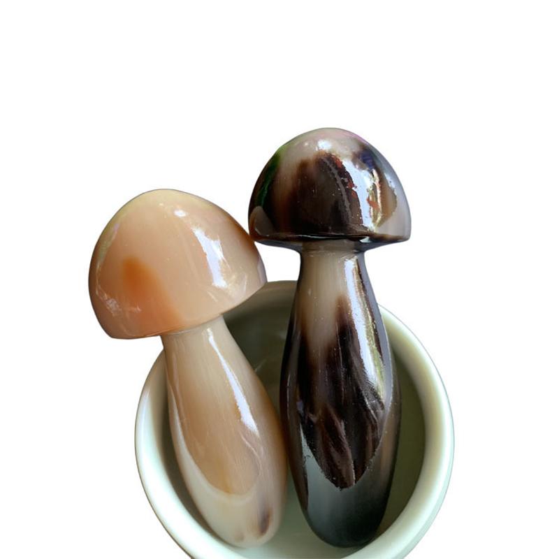 

Yak horn massage nail ox horn mushroom massage stick horn tip stick acupuncture stick easy to carry meridian eye massage