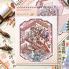 Decorative Miniature Landscape Sticker Collection Visual Stacking Miniature Scene Collage  Toy