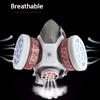 Industrial Gas Mask Spray Paint Painting Decoration Polishing Formaldehyde Protection Pesticide Chemical Dust-proof Respirator