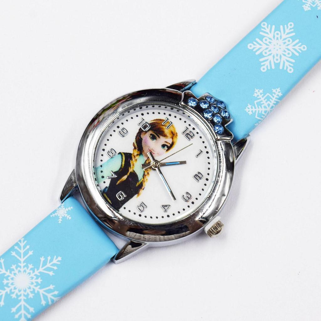 Cartoon Pattern Frozen Children's Quartz Watch - Student Gift