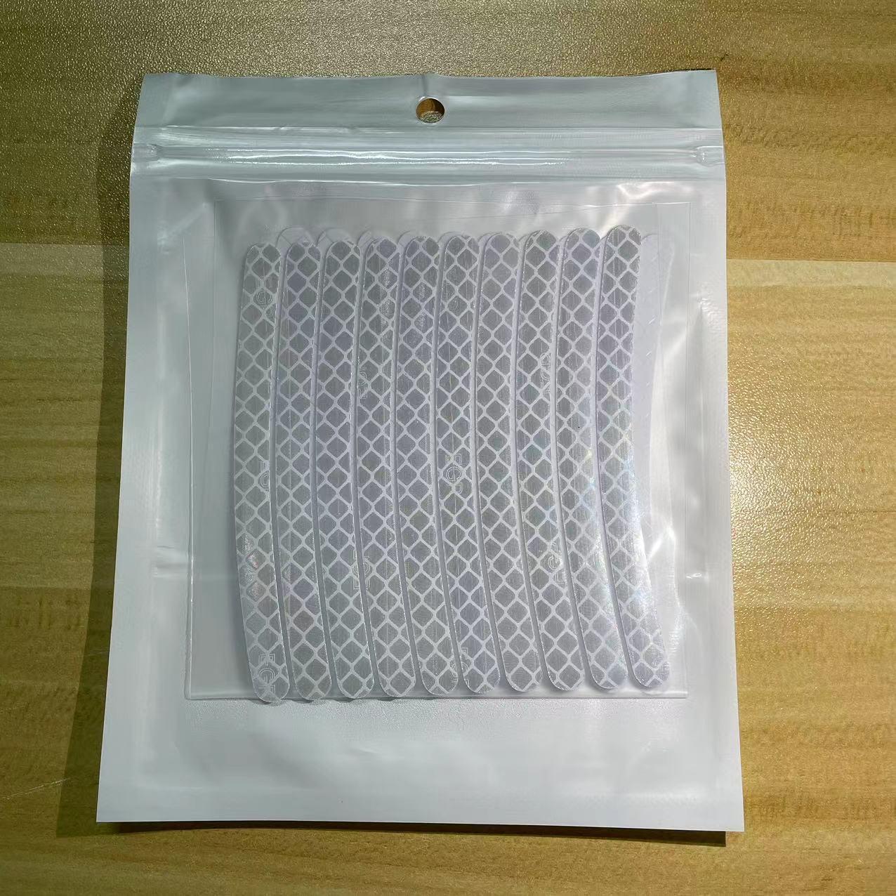 

Reflective Wheel Hub Sticker for Cars, Motorcycles & Bicycles - Tire Safety & Decoration