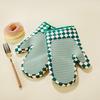 Silicone Oven Mitts Heat Resistant For Baking Comfortable Waterproof Oven Mitts For Outdoor Grilling