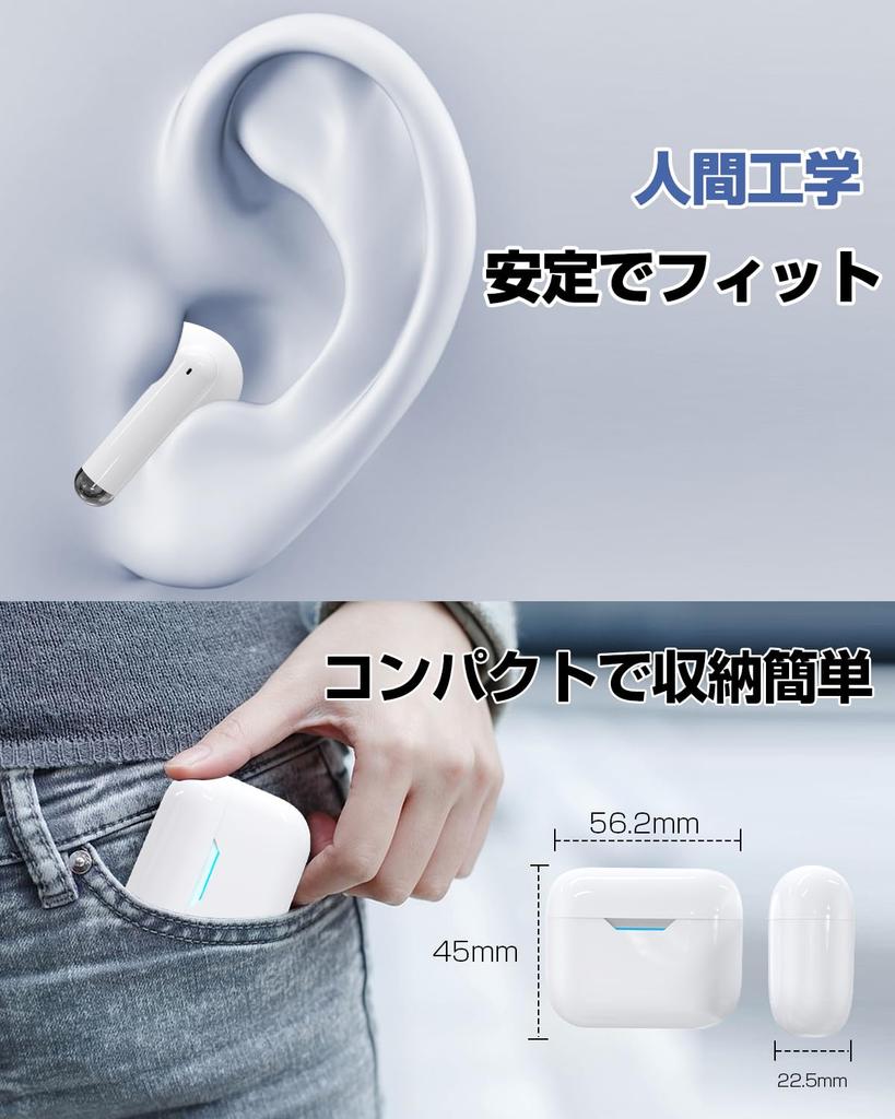 Wireless Earphones Bluetooth Microphone ENC Call Noise Automatic Pairing EDR Spatial Audio Sound Quality Sound Quality AAC Codec Bluetooth Calling