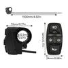 Electric Bike Horn Headlight Signal Light Switches Waterproof Lamps Horn Switchs