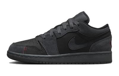 Kids Air Jordan 1 "Dark Smoke Grey" Sneakers FQ7757-001