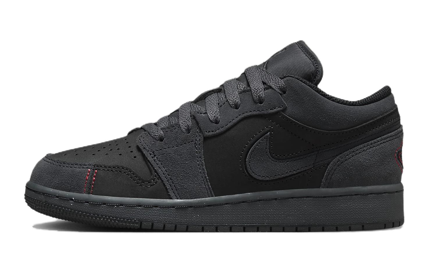 

Jordan Kids Air Jordan 1 Dark Smoke Grey Sneakers FQ7757-001 39