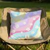 Colorful Daisies Cushion Cover Soft Reversible Durable Pillow Cover MultiScene Use for Home Car Daily Comfort