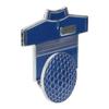 Trwały Metalowy Magnetyczny Marker do Piłek Golfowych na Zewnątrz z Klipsem do Kapelusza Akcesorium Golfera(niebieskie ubrania)