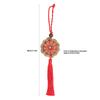 Chinese Feng Shui Coins Fortune Money with Red String Hanging Ornament for Chinese New Year Decoration