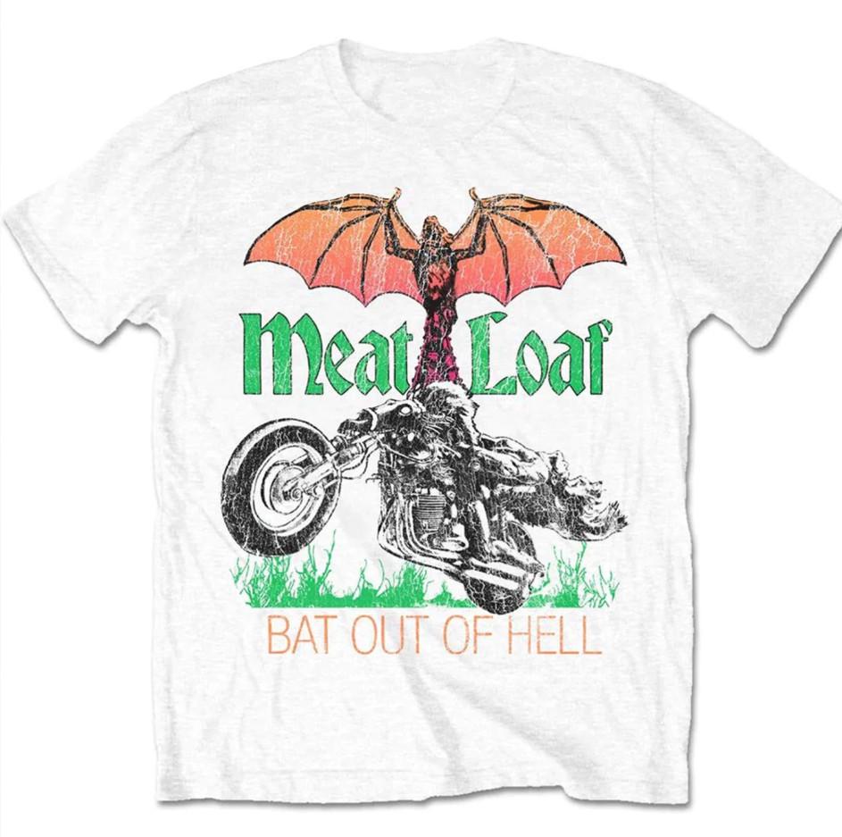 Meat Loaf Bat Out Of Hell Unisex T-shirt, Size S-4XL