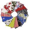 Soimoi 16 Pc Fat Quarter Bundle,  Block  Print 18"x 22"  DIY Patchwork-  100   Cotton  Pre-Cut Quilting Fabric