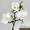 Hand Feel Magnolia with Buds, High Simulation, Chinese Style Floral Art, Living Room Decoration