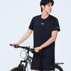 Li-Ning Summer Solid Color Round Neck Ice Silk Cool Feeling Moisture Wicking Breathable Quick Dry Running Fitness Short Sleeve T-Shirt ATSW963-1