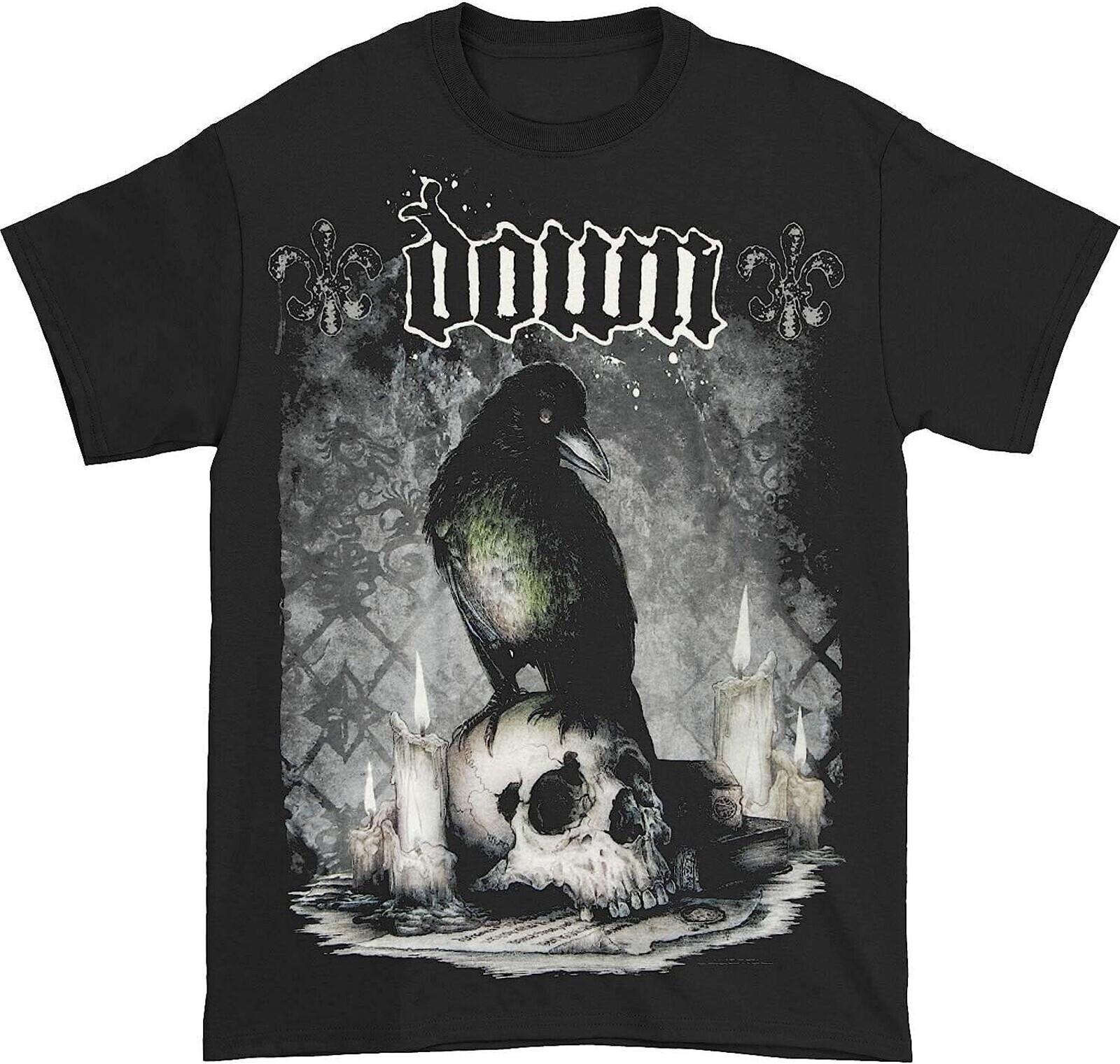 DOWN cd lgo JUMBO CROW / SKULL Official SHIRT SM pantera Diary of a Mad Band OOP M