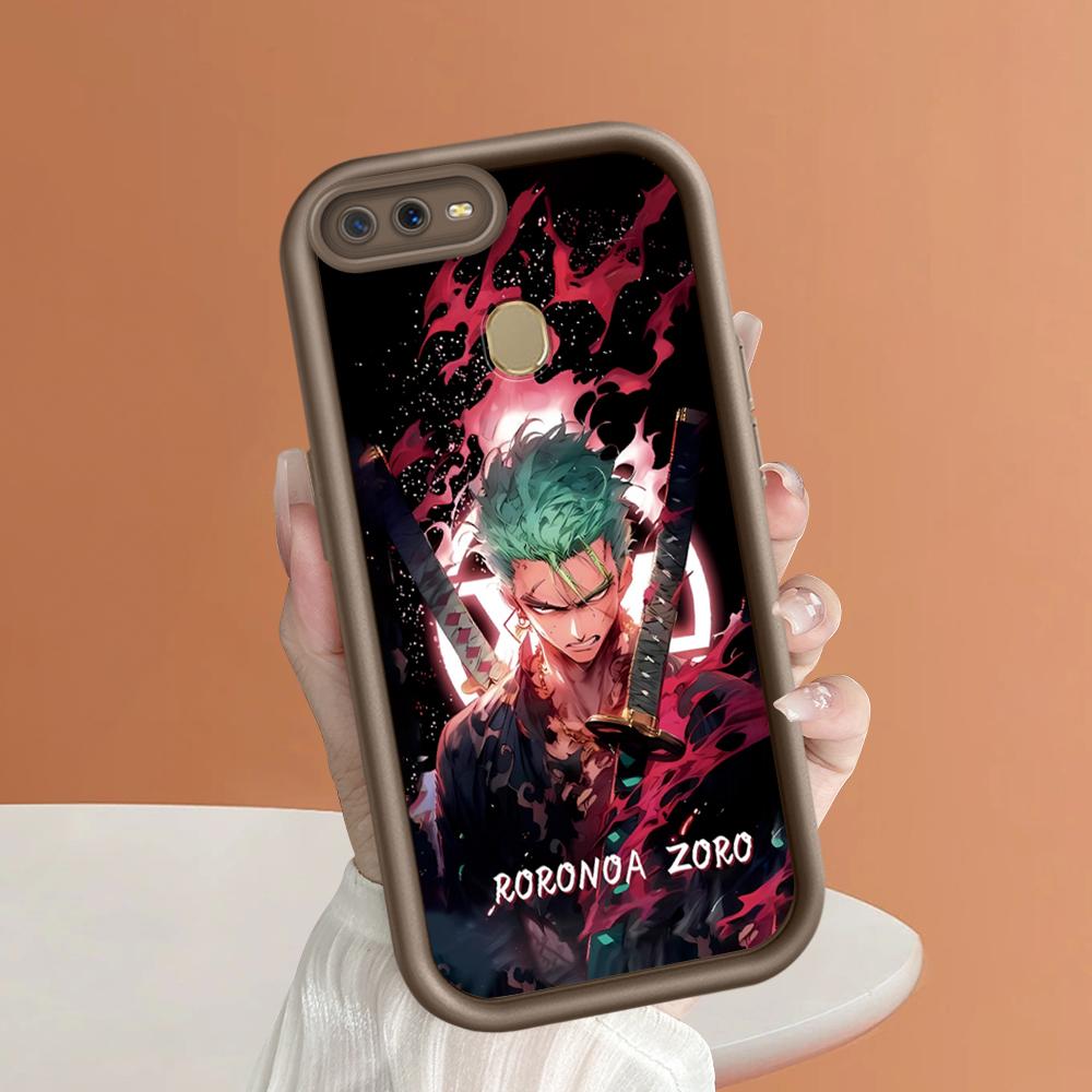 Soft Silicone Square Ladders Cartoon Pattern Full Cover Camera Protection Shockproof Case for OPPO Reno Realme OnePlus