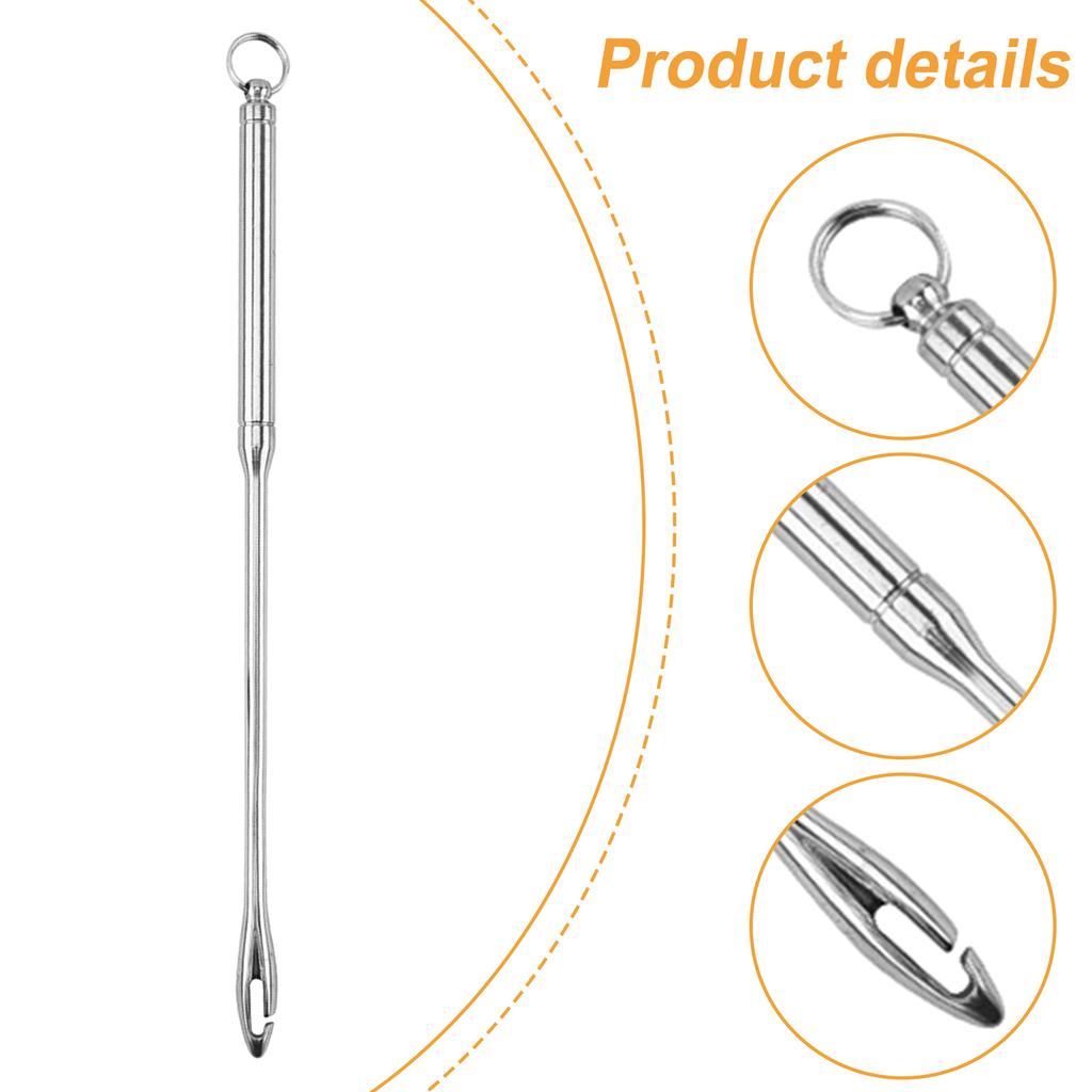 Portable Fishing Hook Remover Stainless Steel Fishing Hook Extractor Deep Throat Quick Uncoupling Tool Easy To Use