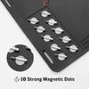 Gun Cleaning Mat Rifle Pistol Gun Mat With Magnetic Dots Non-Slip With Organizer Parts Tray Protective Workbench Mat