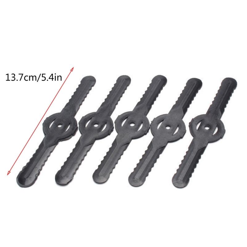 Lithium Electric Grass Cutter Metal Grass Clippers Cordless Lawn Mower Accessories Three-hole Slotted Knife