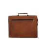 17 In Leather Satchel Messenger Bag Laptop Briefcase Office School Shoulder Bags