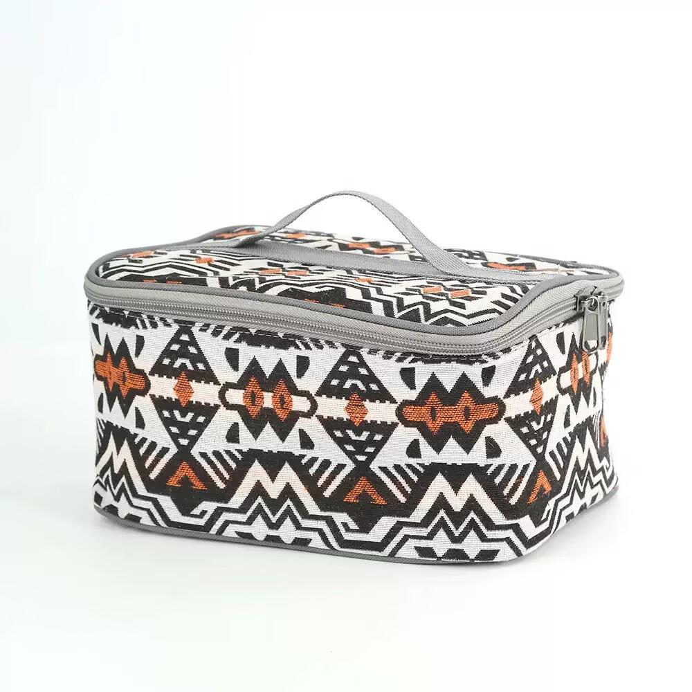 Portable Outdoor Storage Bag for Cutlery, Seasoning, Tea Set, and Cosmetics