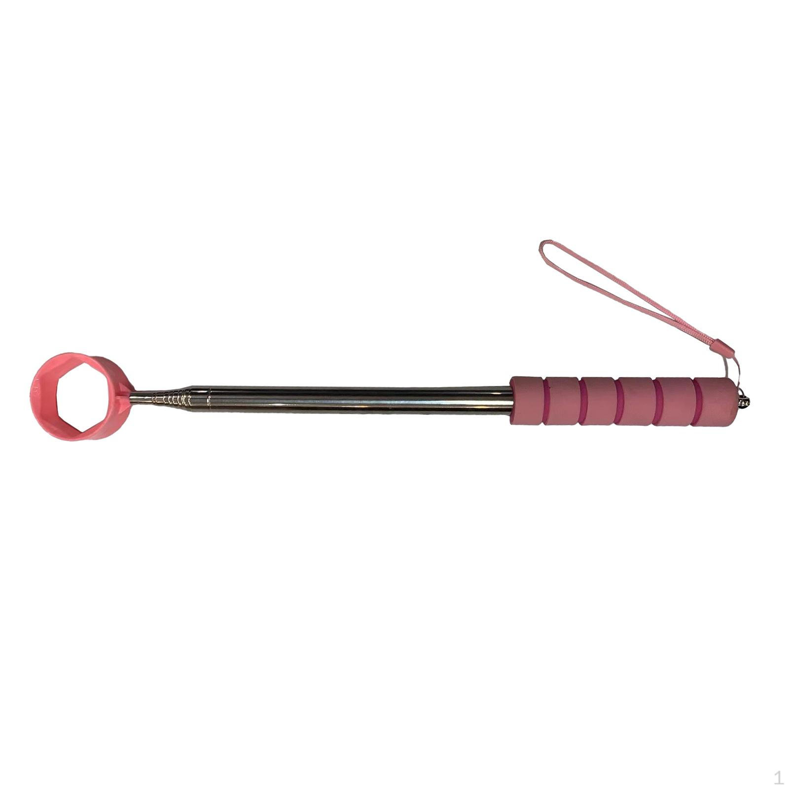 

Выдвижной инструмент для извлечения мячей для гольфа — идеальный инструмент для игроков в гольф розовый