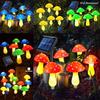 Pilz Solar Lichterkette Außen Garten Deko Dekorative Lampe Für Weihnachtsveranstaltungen