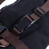 Heavy-Duty Waxed Canvas Tool Roll Bag Roll Tool Roll Up Bag Sturdy 15-Pockets Roll  Electrician