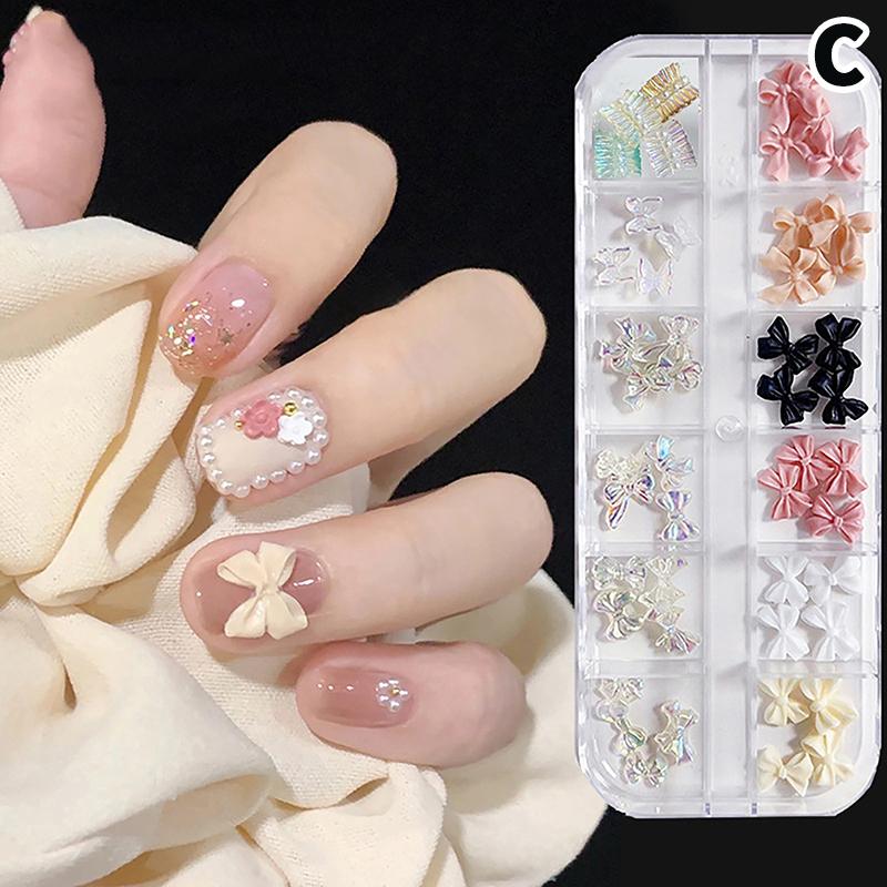 Colorful Glitter Sequin Mixed Set 12 Grids Star Heart Shapes Nail Art Shaker Flakies Paillette Manicure Sparkling Decor