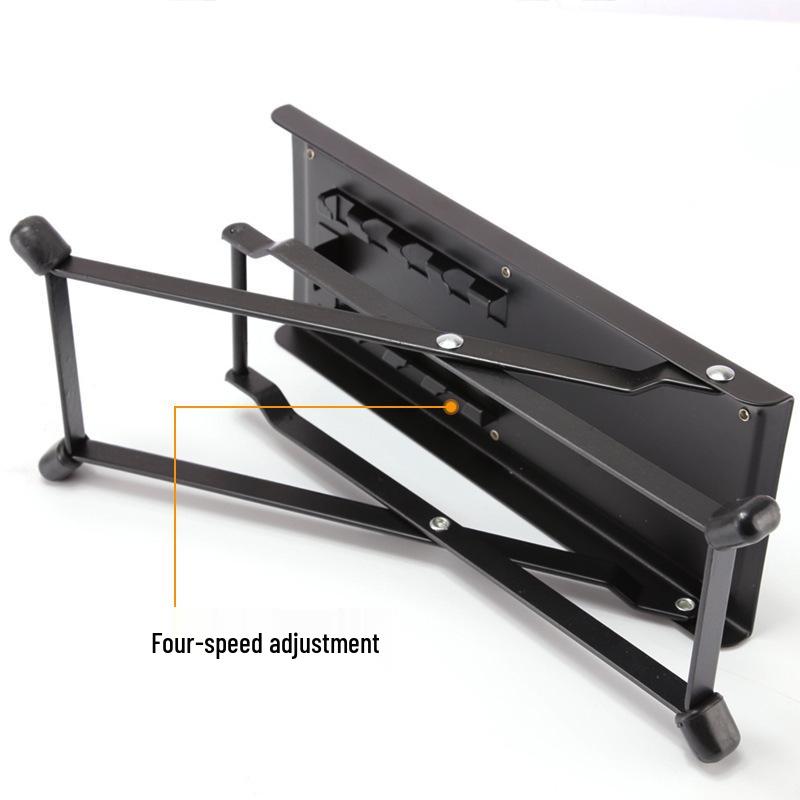 Folding Metal Guitar Pedal & Footrest Stand for Folk and Classical Instruments