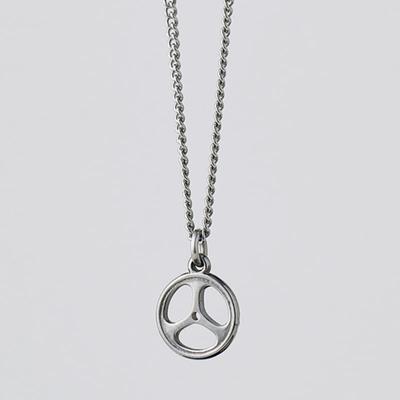 BICYCLE TROPHY Bicycle Aerowheel Necklace 01 (all Surgical Steel)
