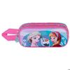 Trousse Double 3D - Disney La Reine des Neiges 2 (Frozen) Family - Bleu - Taille Unique